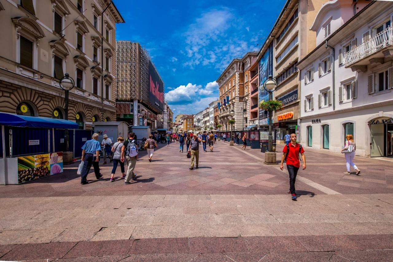 Apartmán Galerija Rijeka Exteriér fotografie